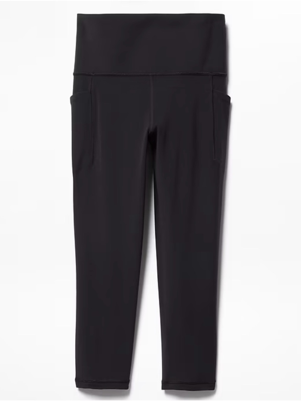 GUC athleta women’s medium tall crop leggings black